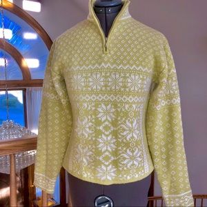 Obermeyer Classic Ski Quarterzip Sweater